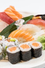 Close-up of japanese food