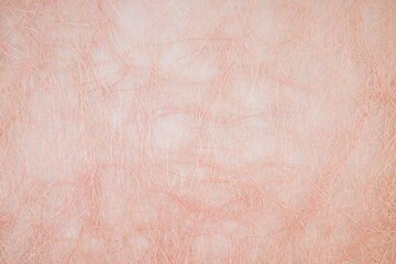 Coconut fiber paper background texture, dyed pink.