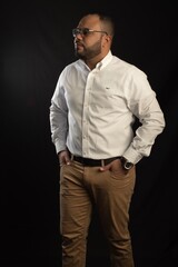 Fototapeta premium portrait of a person modeling