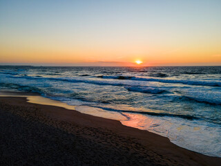 Praia dEl Rey and the Atlantic Ocean, Portugal