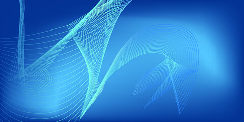 abstract blue background with lines