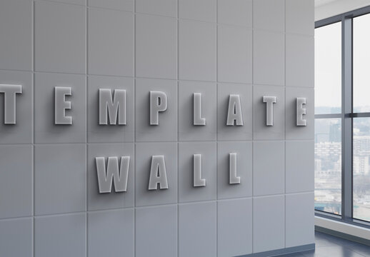 Office Sign Mockup