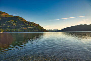 Campbell River, at Campbell River, British Columbia, Vancouver Island, Canada, Natural and Peaceful land. 
