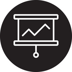 presentation glyph icon