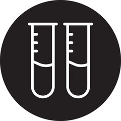 Test Tube glyph icon