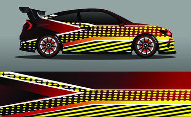 car wrap abstract racing graphic background for vinyl wrap and stickers