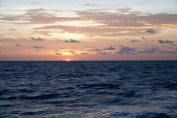 Fototapeta premium Scenic View of Mazatlán Mexico Beach Sunset 