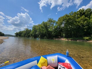 kayak on the river