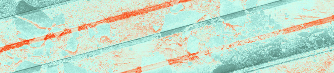 abstract red, orange, celadon and aquamarine colors background for design