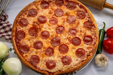 Pizza de Pepperoni 004