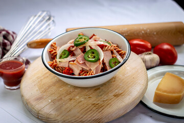 Pasta a la Mexicana 002