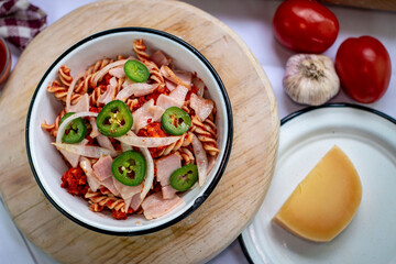 Pasta a la Mexicana 004