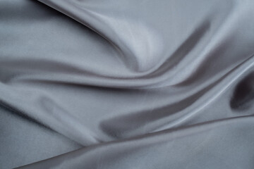 grey fabric texture background, abstract, closeup texture of cloth
