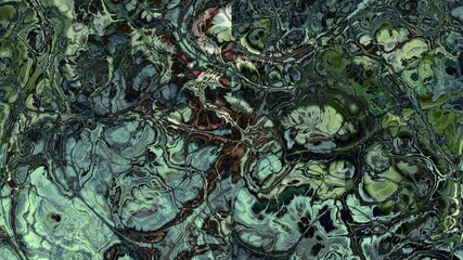 Abstract fractal pattern. Abstract wavy fractal