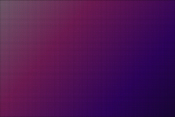 Led screen. Dot RGB Background television. Vector stock illustration.