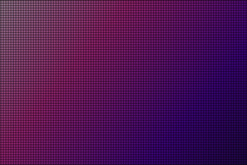 Led screen. Dot RGB Background television. Vector stock illustration.