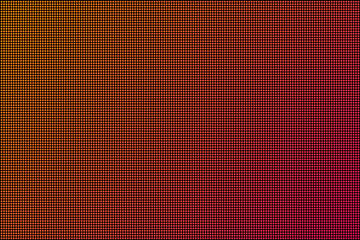 Led screen. Dot RGB Background television. Vector stock illustration.