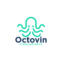 Octopus Logo Design Template