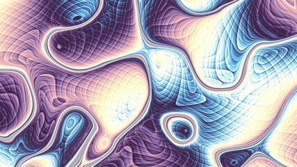 Wavy abstract futuristic background