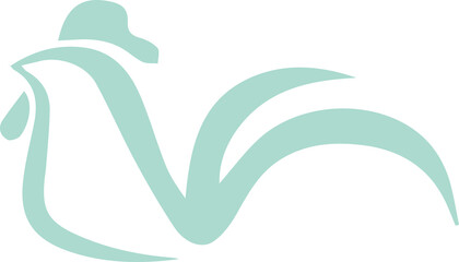 鶏アイコンイラスト