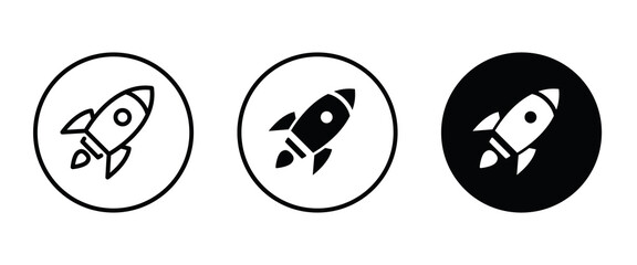 startup vector Rocket illustration. Futuristic spaceship background. Start Up Business Space ship icon