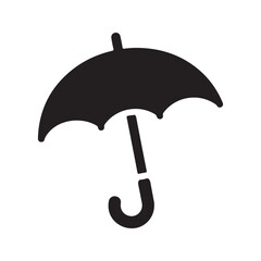 Umbrella icon. Vector and glyph