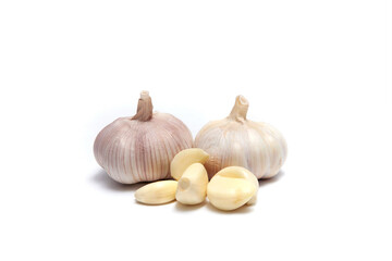 Garlic Isolated on white background