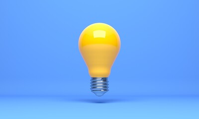 creativity and divergent thinking, 3d illustration