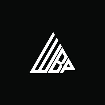 WBP letter logo creative design. WBP unique design
