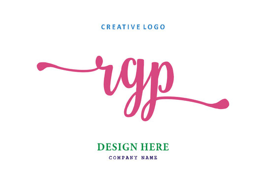 RGP lettering logo is simple, easy to understand and authoritative
