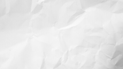 White Paper Texture background. Crumpled white paper abstract shape background with space paper recycle for text