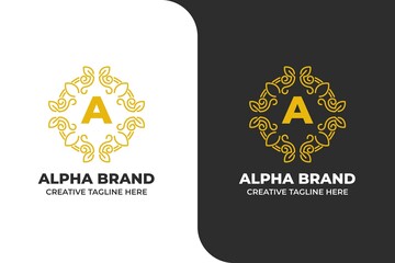 Letter A Luxury Logo