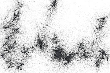 Grunge Black and White Distress Texture.Dust Overlay Distress Grain ,Simply Place illustration over any Object to Create grungy Effect.