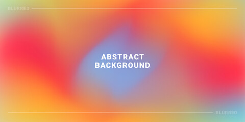 Abstract soft cloud background in pastel colorful gradation style. Modern blurred background. Vector EPS.10