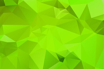 Obraz premium green geometric pattern triangles polygonal design for web and background, application