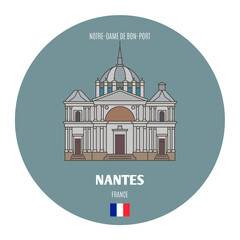 Notre-Dame de Bon-Port in Nantes, France