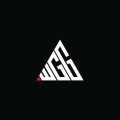 WGG letter logo creative design. WGG unique design  © MdAminul