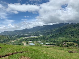 Obraz premium landscape with mountains