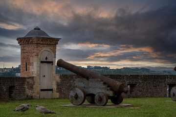 The castle Dieppe in Normandy