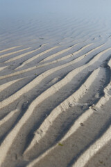 바닷가 모래사장, 물결, 해안가