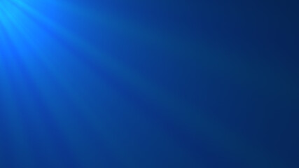 斜め上から降り注ぐ光（青色背景）