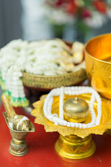 Water Pouring, Thai Traditional Ceremony, Engagement
