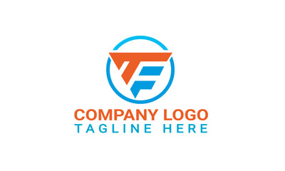 TF LETTER LOGO DESIGN
