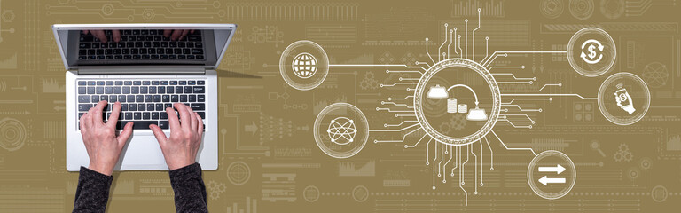 Concept of money transfer