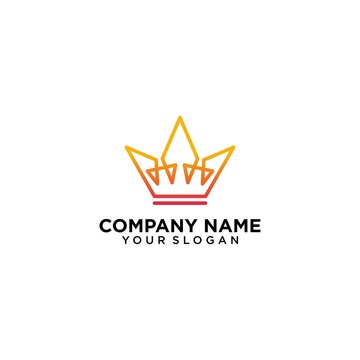 simple crown logo