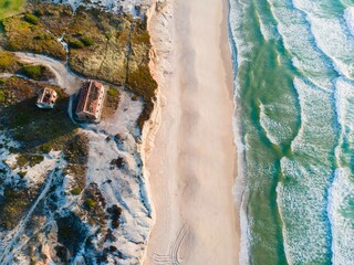 Praia dEl Rey and the Atlantic Ocean, Portugal