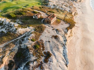 Praia dEl Rey and the Atlantic Ocean, Portugal