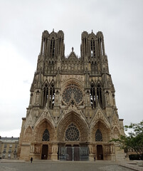 Fototapeta na wymiar cathédrale Notre-Dame de Reims