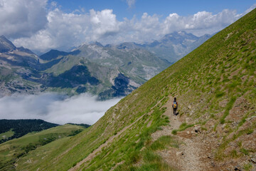 Hill of Hourqueta d´Allanz, Pyrenees National Park, Hautes-Pyrenees, France