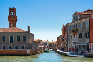 Fototapeta na wymiar Murano, Venise, Italie